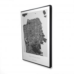 San francisco graphic map