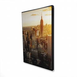 New york city at sunset