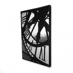 Horloge géante au musée d'orsay