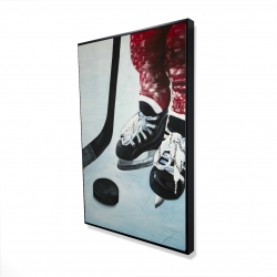 Young hockey player