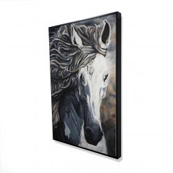 Front wild horse
