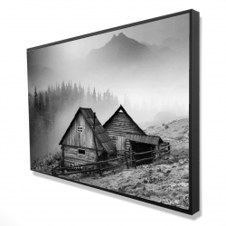 Mountain carpathian village