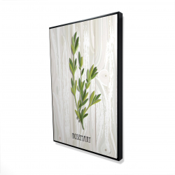 Romarin sur bois