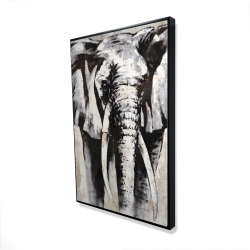 éléphant en beige