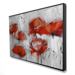 Abstract poppies