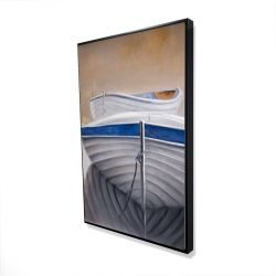 Two canoe boats