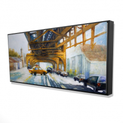 Voitures sous le pont