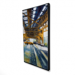 Voitures sous le pont