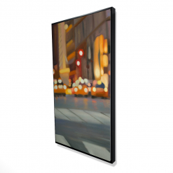 Blurred view of new york