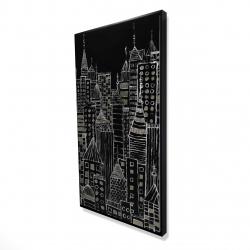 Illustrative city towers