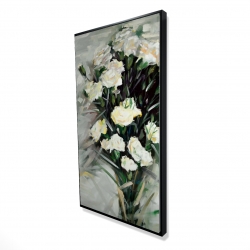 Bouquet blanc de lisianthus