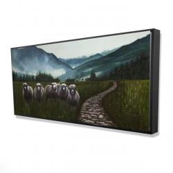 Moutons à la campagne