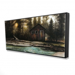 Cabane dans le bois