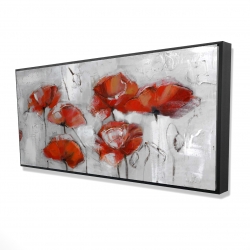 Abstract poppies