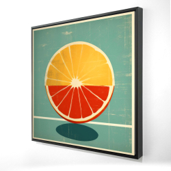 Citron et tangerine