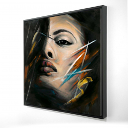 Abstract woman portrait