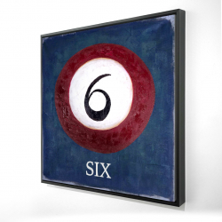 Boule de billard no6