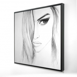 Portrait noir et blanc