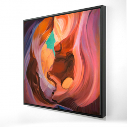Inside view of antelope canyon