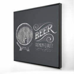 Old beer sign
