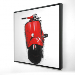 Scooter italien rouge