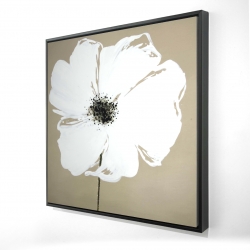 Abstract color splash petals flower