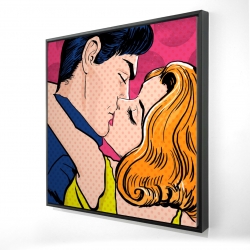 Couple de style pop art