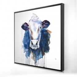 Vache à l'aquarelle