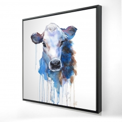Watercolor jersey cow