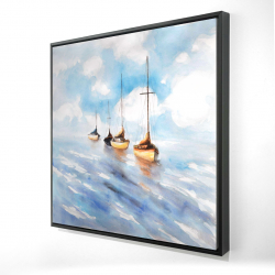 Sailboats in the sea