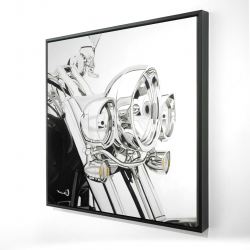 Lumière d'une moto