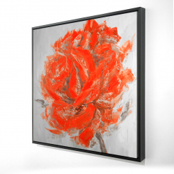 Rose abstraite