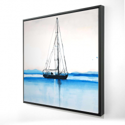 Sailboat on a calm water