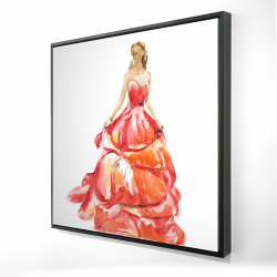 Beautiful red prom dress