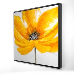 Grosse fleur jaune