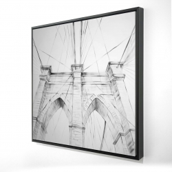 Brooklyn bridge sketch
