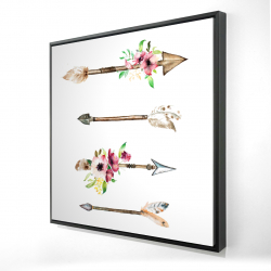 Arrowheads and flowers