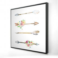Flèches et fleurs