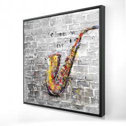 Graffiti d'un saxophone
