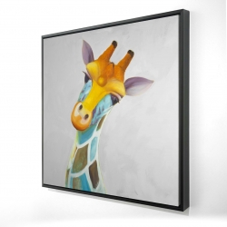 Girafe colorée