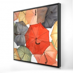 The umbrellas of petit champlain