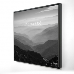 Namasté monochrome