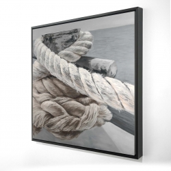 Twisted boat rope