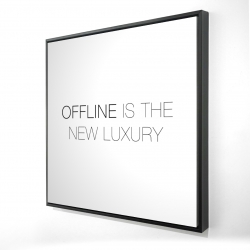 Offline is the new luxury