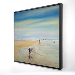 Children at the beach