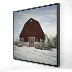 C'est l'hiver à la ferme
