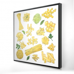 Various kind of pasta