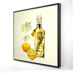 Huile d'olive et citrons