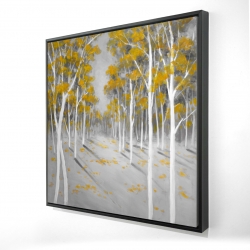 Yellow birch forest