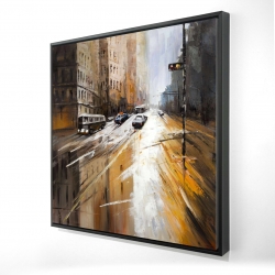 Abstract city street